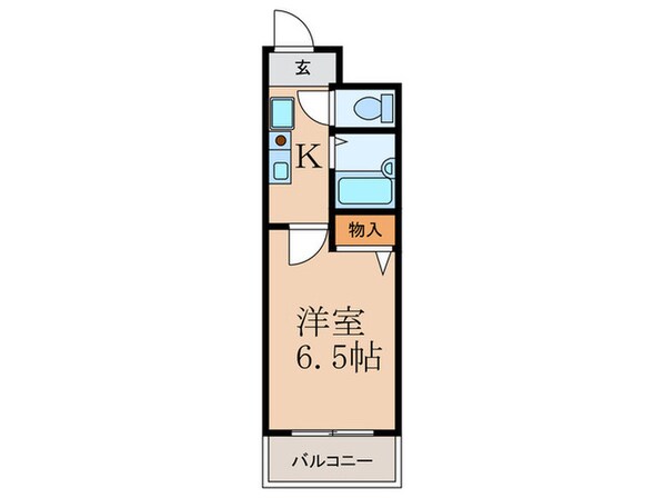 HOPE CITY 天神橋 B棟の物件間取画像